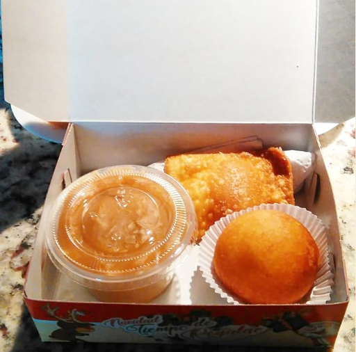 [NAV200] CAJITA NAVIDEÑA NATILLA/BUÑUELO/HOJUELA